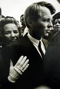 Booby and Ethel Kennedy. MLK Funeral.